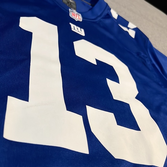 New York Giants #13 Odell Beckham Jr NFL On Field Nike Jersey - Picture 5 of 10